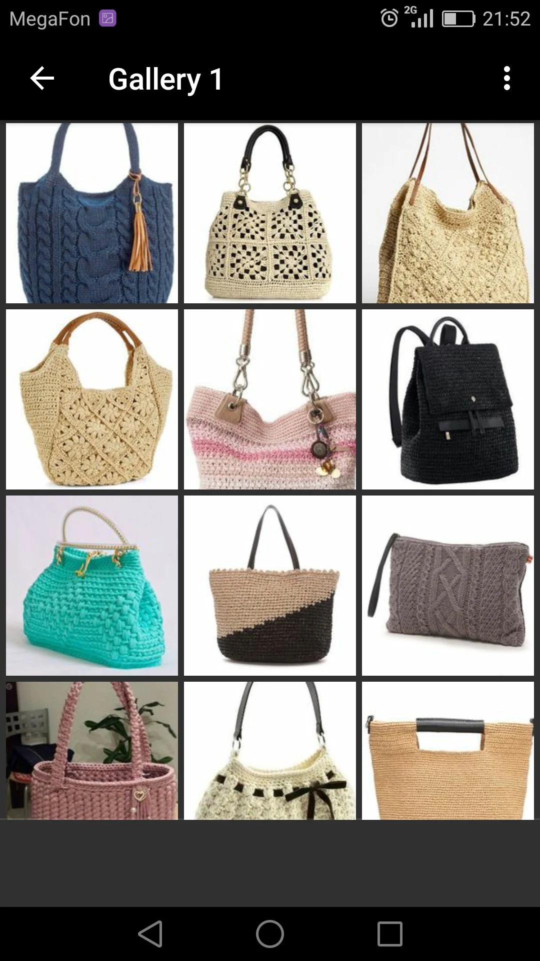 Crochet Bags screenshot